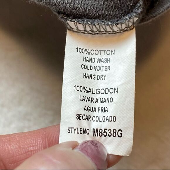 Monoreno Gray Sleeveless Hooded Full Zip Dress Size Medium - Picture 4 of 10